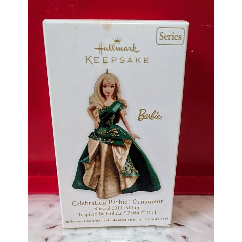 Celebration Barbie 2011 Special Edition Hallmark Ornament QX8889